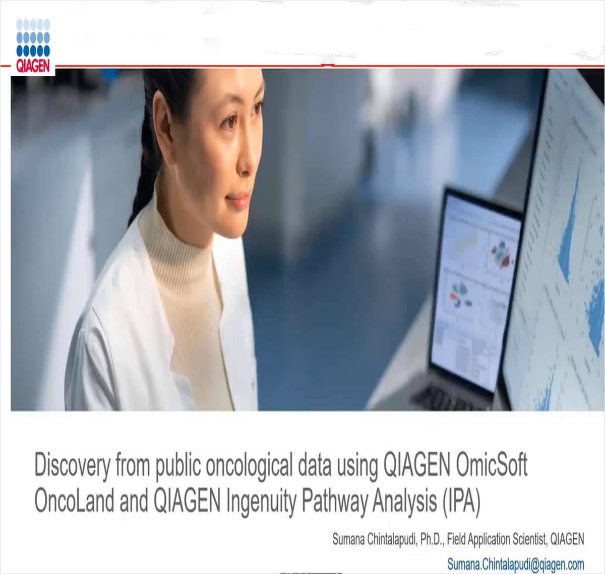 Discovery from Public Oncological Data Using Qiagen Omicsoft OncoLand and Qiagen Ingenuity Pathway Analysis