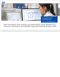 DNA Methylation Data Analysis and Interpretation Using Qiagen CLC Genomics Workbench and Qiagen Ingenuity Pathway Analysis (IPA)