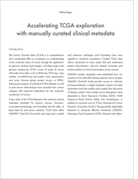 Accelerating TCGA Exploration with Manually Curated Clinical Metadata