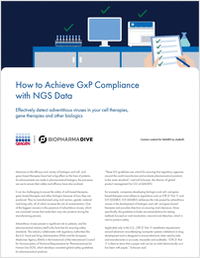 Ensuring the biosafety of advanced therapies with NGS (Next-Generation Sequencing)