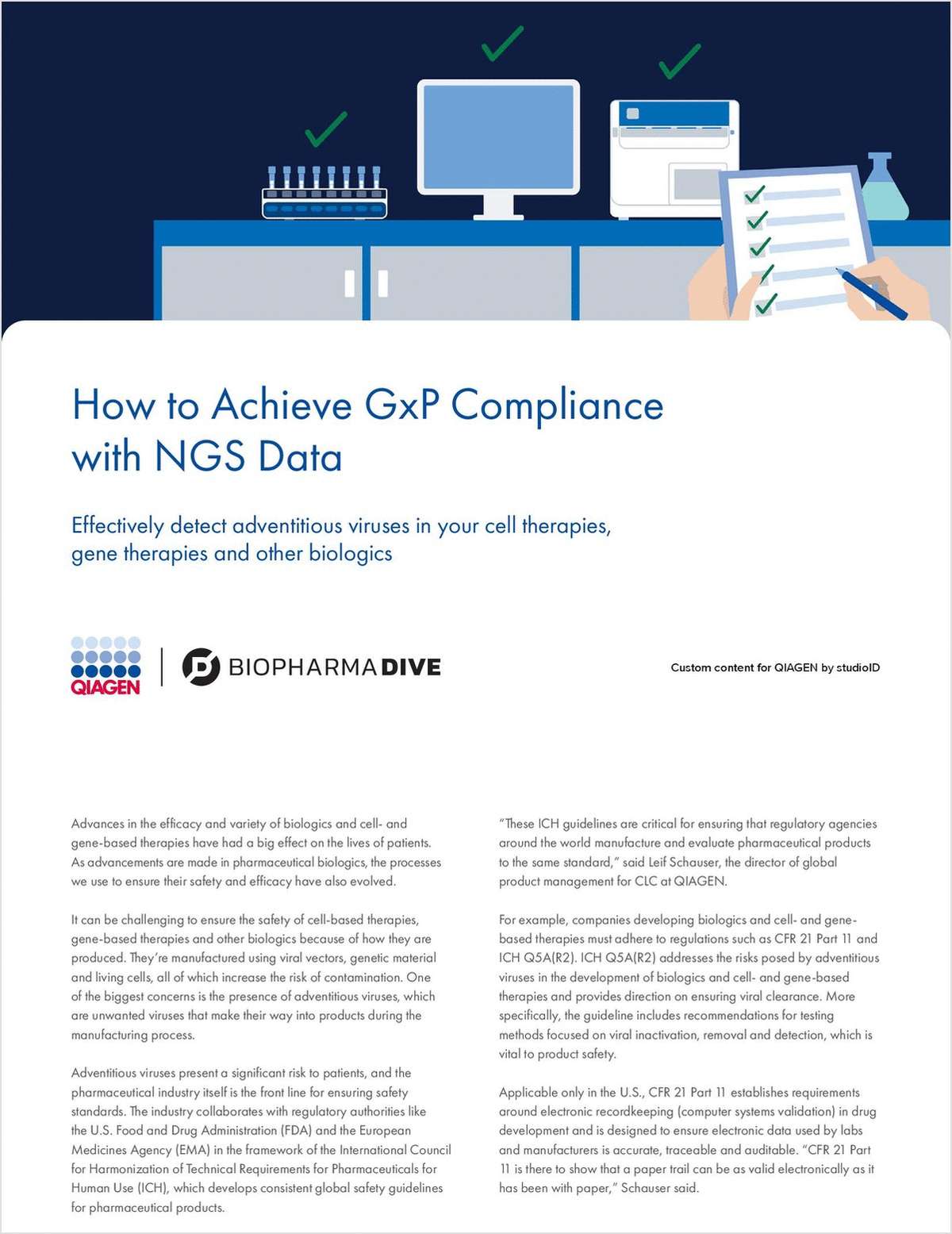 Ensuring the biosafety of advanced therapies with NGS (Next-Generation Sequencing)