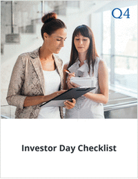 Investor Day Checklist: Get the Edge