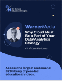 Why Cloud Must Be a Part of Your Data/Analytics Strategy