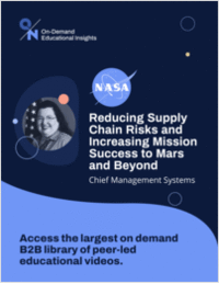 Reducing Supply Chain Risks and Increasing Mission Success to Mars and Beyond