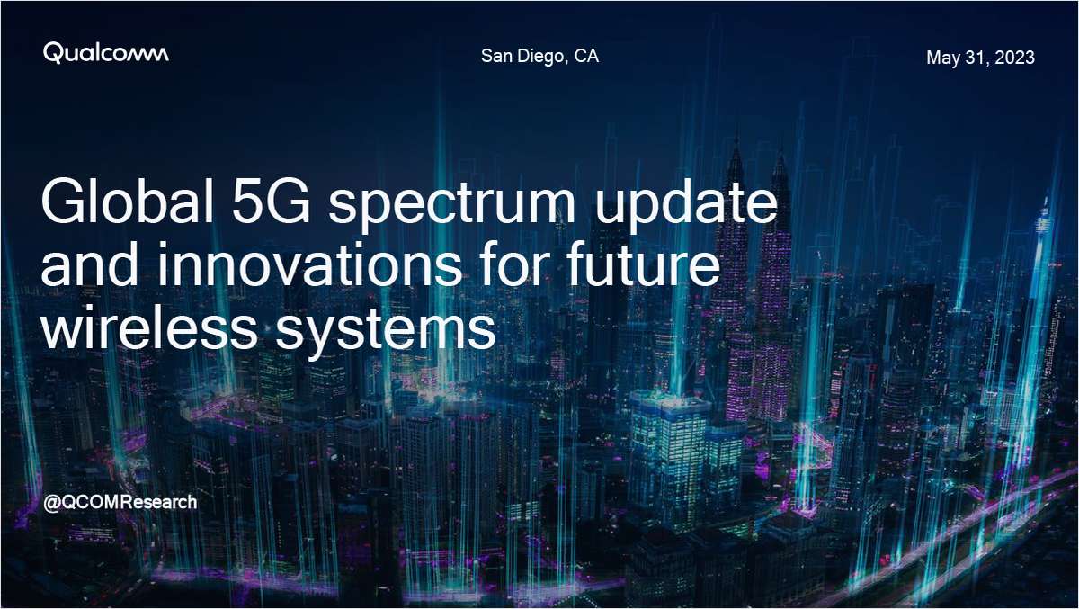 Unlocking Spectrum Innovations For 5G Advanced And 6G To Support Future ...