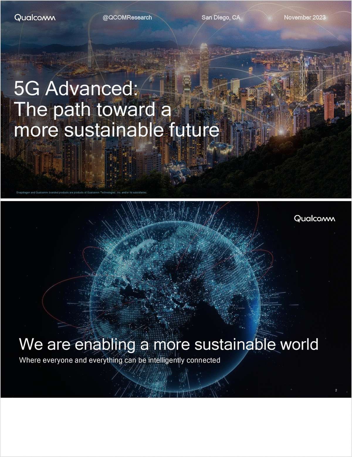 5G Advanced: The path toward a more sustainable future