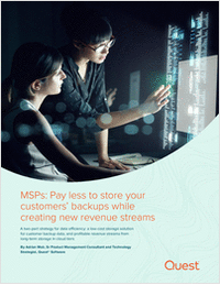 MSPs: Pay less to store your customers' backups while creating new revenue streams