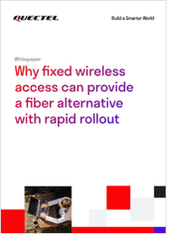 Why fixed wireless access can provide a fiber alternative with rapid rollout