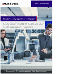 How to comply with RED DA, the CRA and other new EU cybersecurity regulations