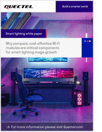 Why compact, cost-effective Wi-Fi modules are critical components for smart lighting mega-growth