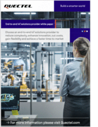 Quectel End-to-end IoT Solutions Provider White Paper