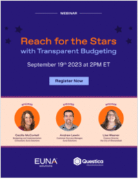 Reach for the Stars with Transparent Budgeting