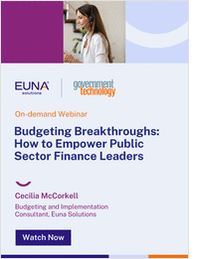 Budgeting Breakthroughs: How to Empower Public Sector Finance Leaders