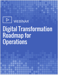 Digital Transformation Roadmap for Operations