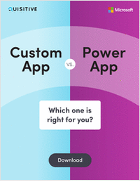 Custom Apps vs Power Apps Infographic