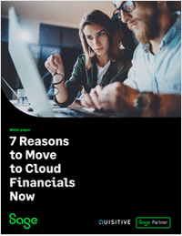 7 Reasons to Move to Cloud Financials Now