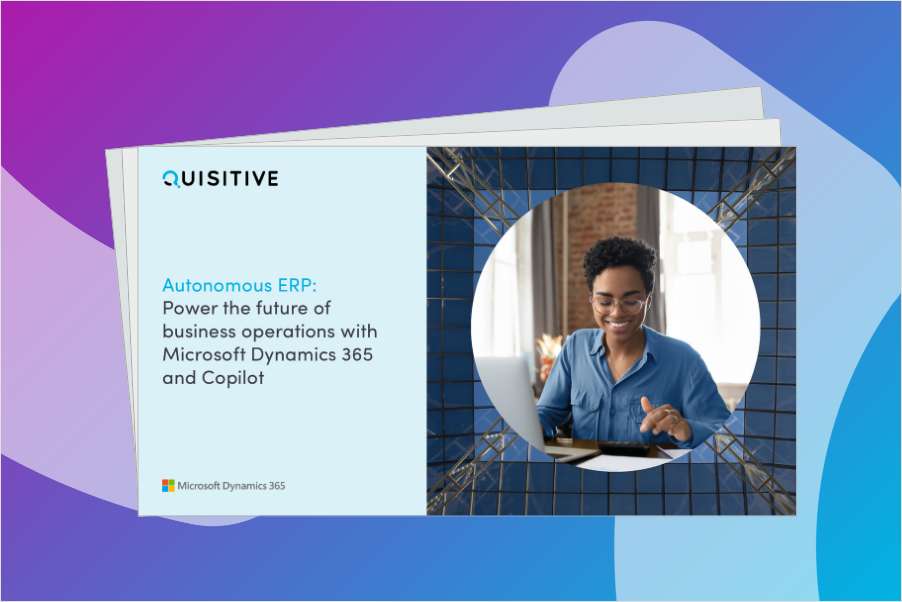 Autonomous ERP with Dynamics 365 and Copilot