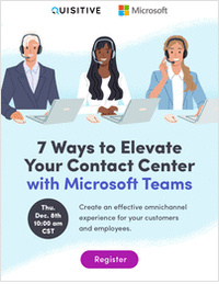 7 Ways to Elevate Your Contact Center with Microsoft Teams Webinar