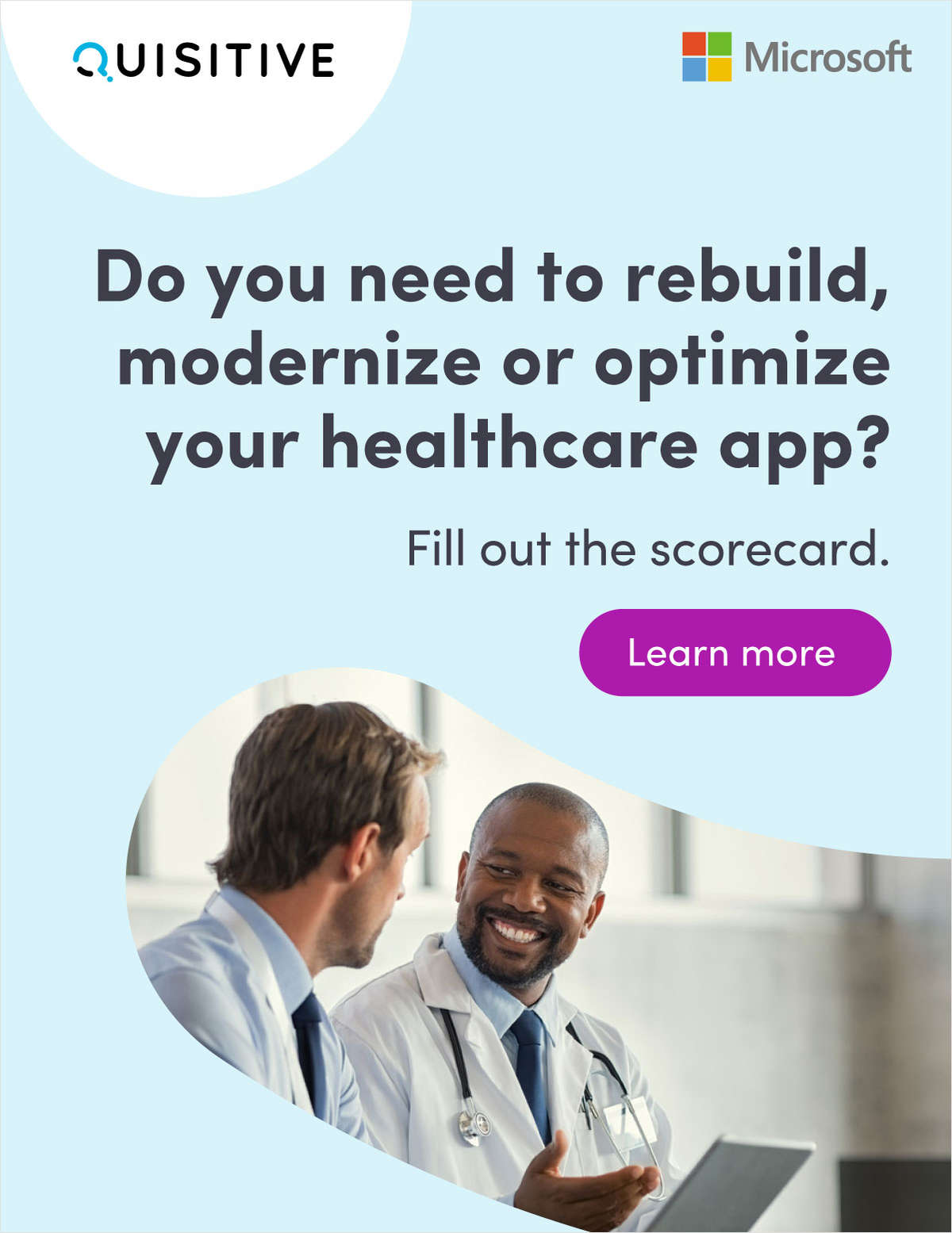 Healthcare Application Modernization Scorecard