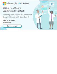 Digital Health Leadership Breakfast: Creating New Models of Connected Care in Ontario