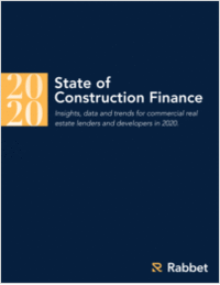 2020 State of Construction Finance