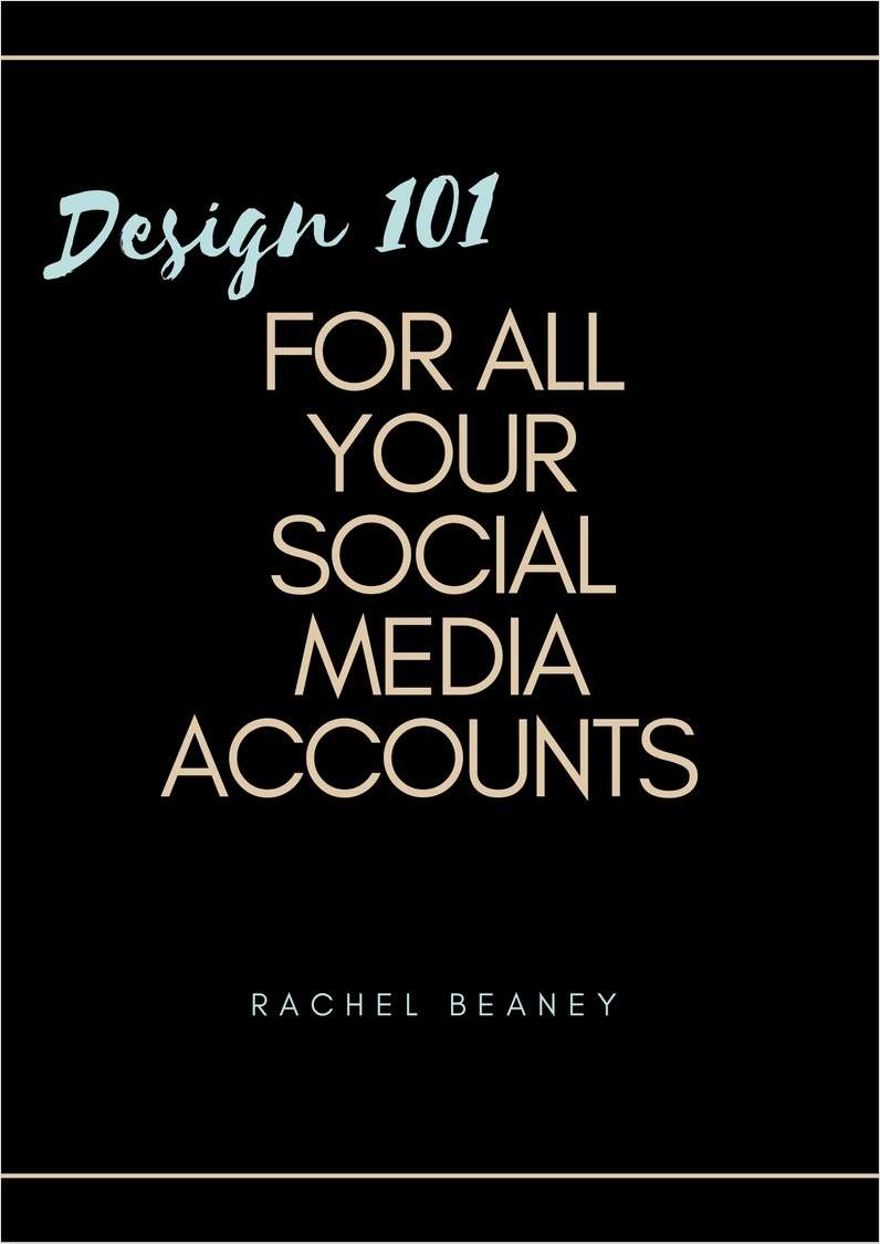 Design 101 for All Your Social Media Accounts