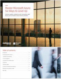 E-book: Master Microsoft Azure: Six Ways to Level Up