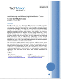 Architecting and Managing Hybrid and Cloudbased Identity Services