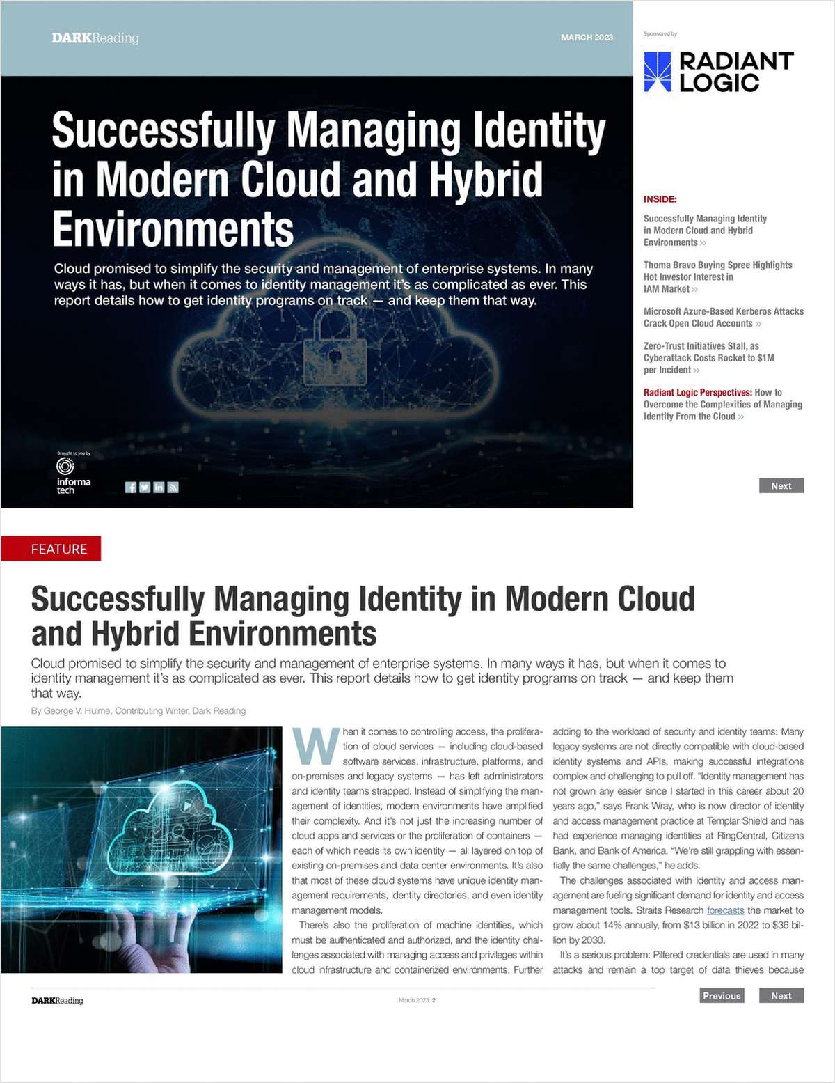 Successfully Managing Identity in Modern Cloud and Hybrid Environments