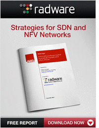 Service & Security Agility Strategies for SDN & NFV Networks