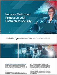 Improve Multicloud Protection with Frictionless Security