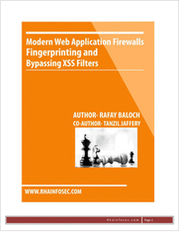 Modern Web Application Firewalls Fingerprinting and Bypassing XSS Filters