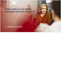 What Could You Do with a Managed Services Program?
