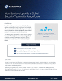 How Barclays Upskills a Global Security Team with RangeForce