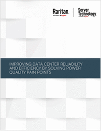Improving Data Center Reliability and Efficiency by Solving Power Quality Pain Points