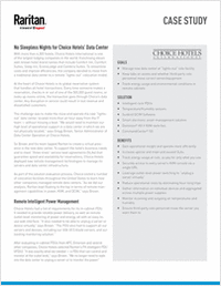 Choice Hotels Goes 'Lights Out' with Remote Power Management and Server Access from Raritan