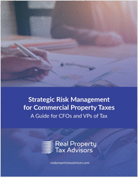 Strategic Risk Management  for Commercial Property Taxes
