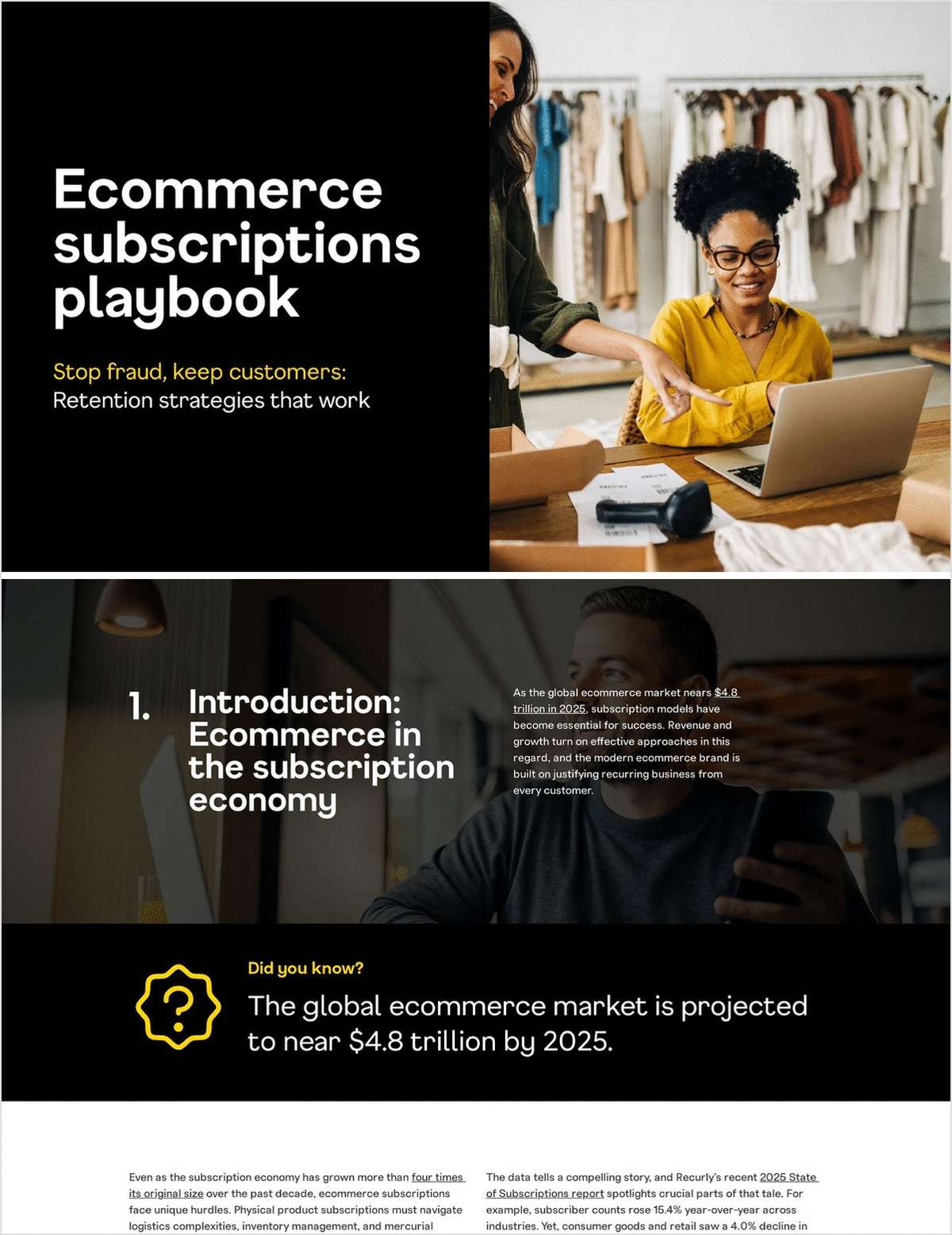 Ecommerce Subscriptions Playbook