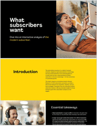 What subscribers want