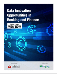 Data Innovation Opportunities in Banking and Finance