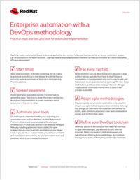 Enterprise Automation with a DevOps Methodology