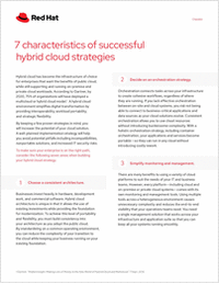7 Characteristics of Successful Hybrid Cloud Strategies