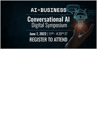 Conversational AI Digital Symposium - June 7, 2022 - 11am - 4:30pm ET | 8am - 1:30pm PT