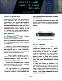 HPE Proliant Compute GEN12 Built to Defend