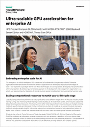 Ultra-scalable GPU Acceleration for Enterprise AI