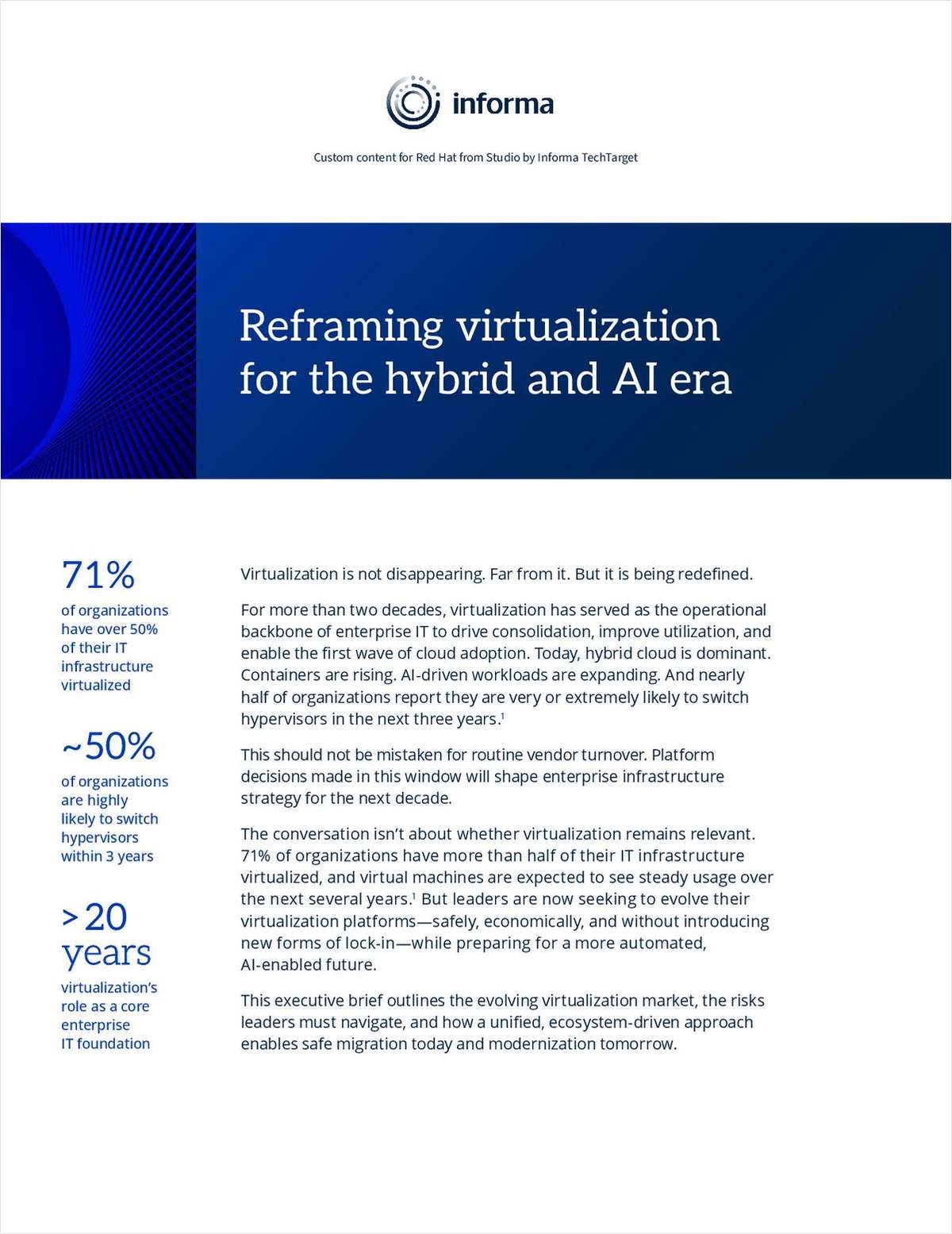 Reframing Virtualization For The Hybrid And AI Era