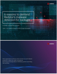 6 Reasons to Demand Redstor's Malware Detection for Backups
