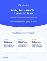 Driving Results After Your Engagement Survey