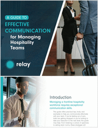 A Guide to Effective Communication for Managing Hospitality Teams