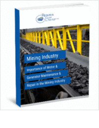 Importance of Motor & Generator Maintenance & Repair in the Mining Industry